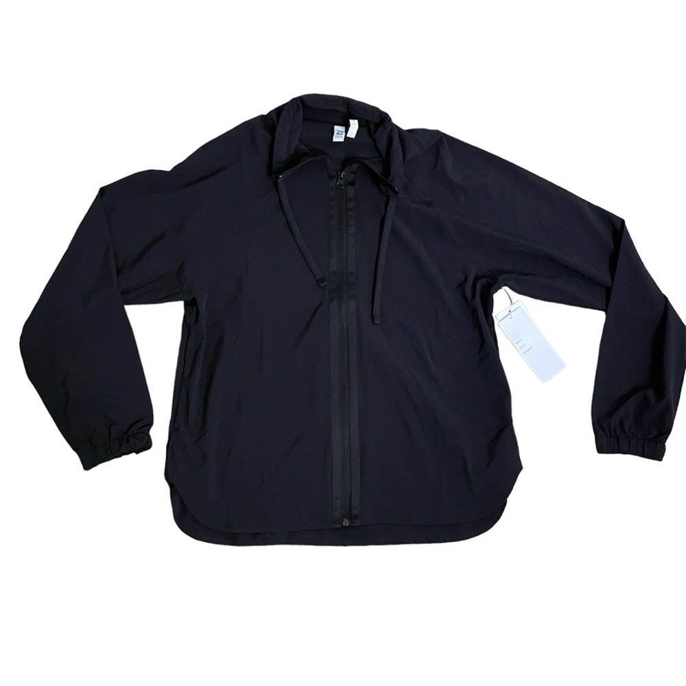 Zella High-Low Oversized Lightweight Jacket Size XS Athleisure NWT